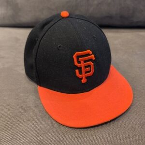 Orange and Black San Francisco Giants Cap